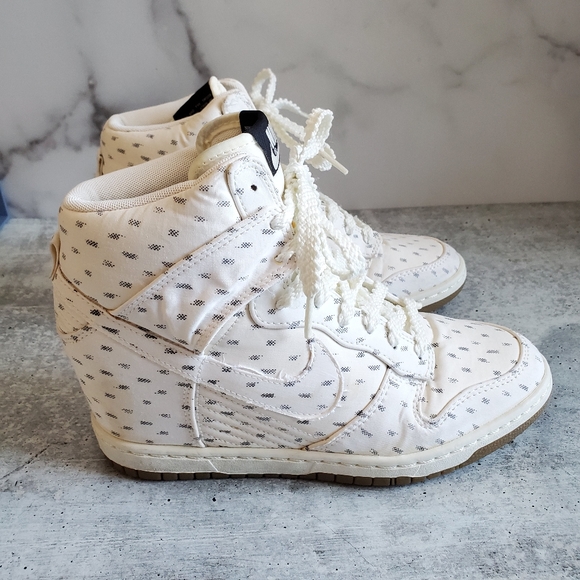 nike dunk sky hi essential womens fashion wedge shoes